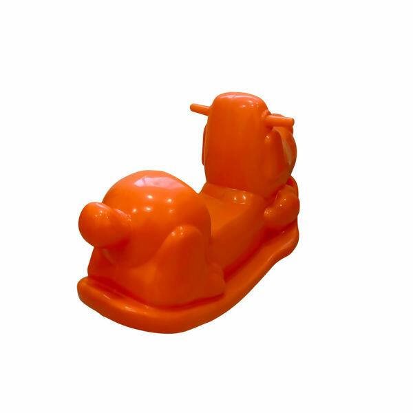 Gangorra cachorrinho Alpha laranja  3